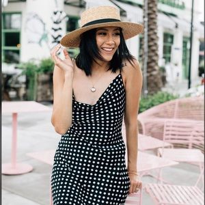 BLOGGERS FAVORITE ZARA POLKA DOT SLIP DRESS